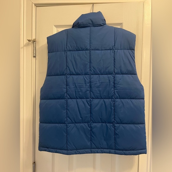 Blue teal Beyond Yoga puffer vest size S NWT - Picture 4 of 5